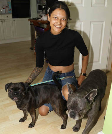 Steph and Mutts